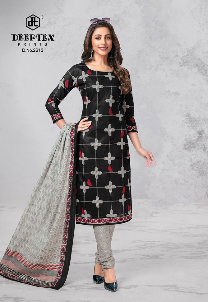 Deeptex Chief Guest Vol 26 Regular Wear Wholesale Printed Cotton Dress Material
